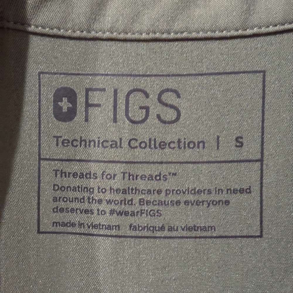 Figs Olive Utility Jumpsuit - Picture 4 of 5